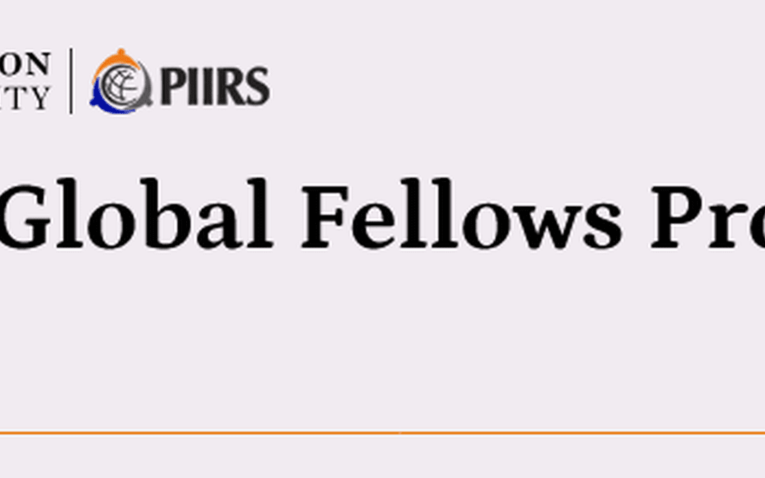 Fung Global Fellows Program 2026‑27 (Princeton University)