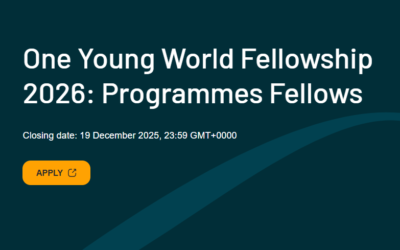 One Young World Fellowship 2026: Programmes Fellows
