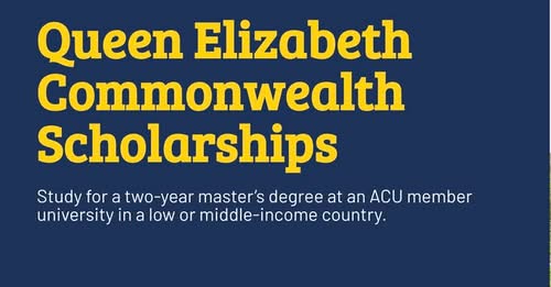 Queen Elizabeth Commonwealth Scholarships